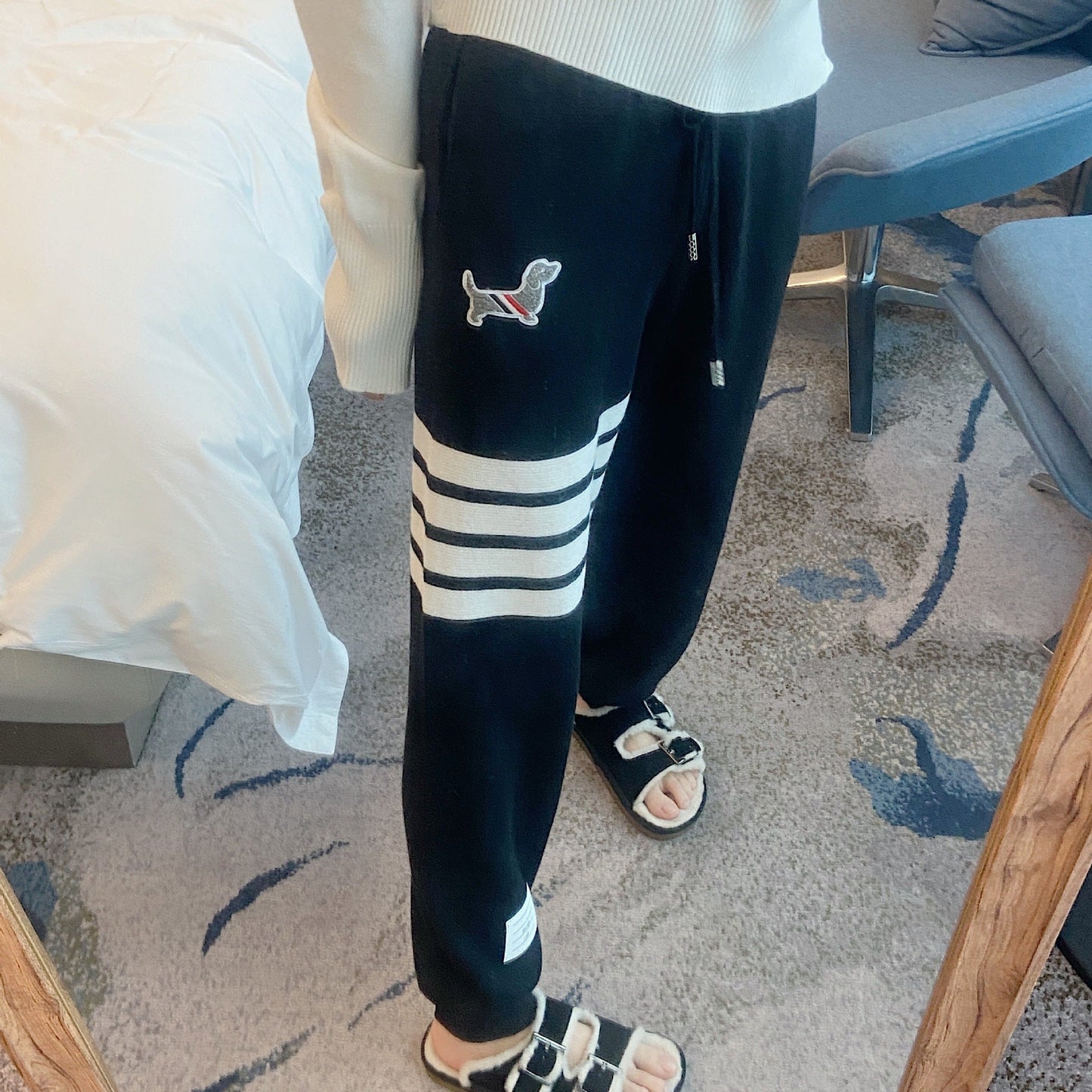Thom BrowneWomen's Knitted Sports Suit - Premium Cotton Two-Piece Set with Mix & Match Options