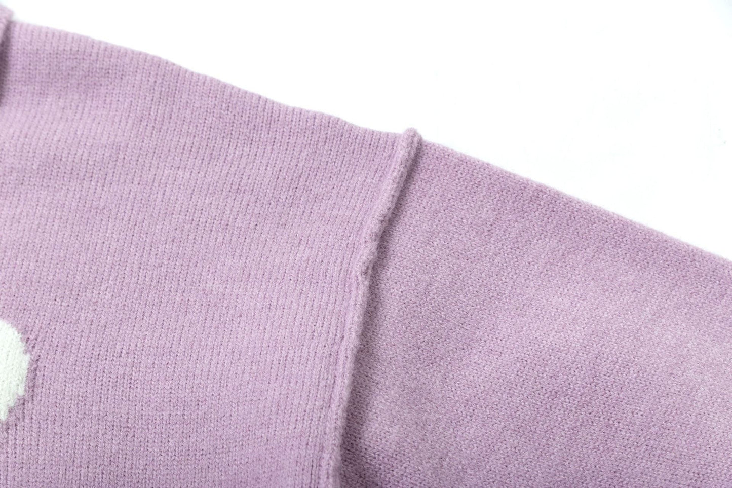 Ami big heart cardigan