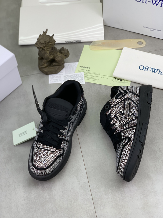 OFF-WHITE Classic Rhinestone Casual Shoes