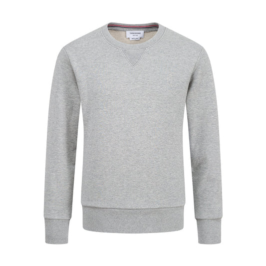 Thom Browne4-Bar Puppy Embroidered Pullover Sweatshirt - Premium Crew Neck