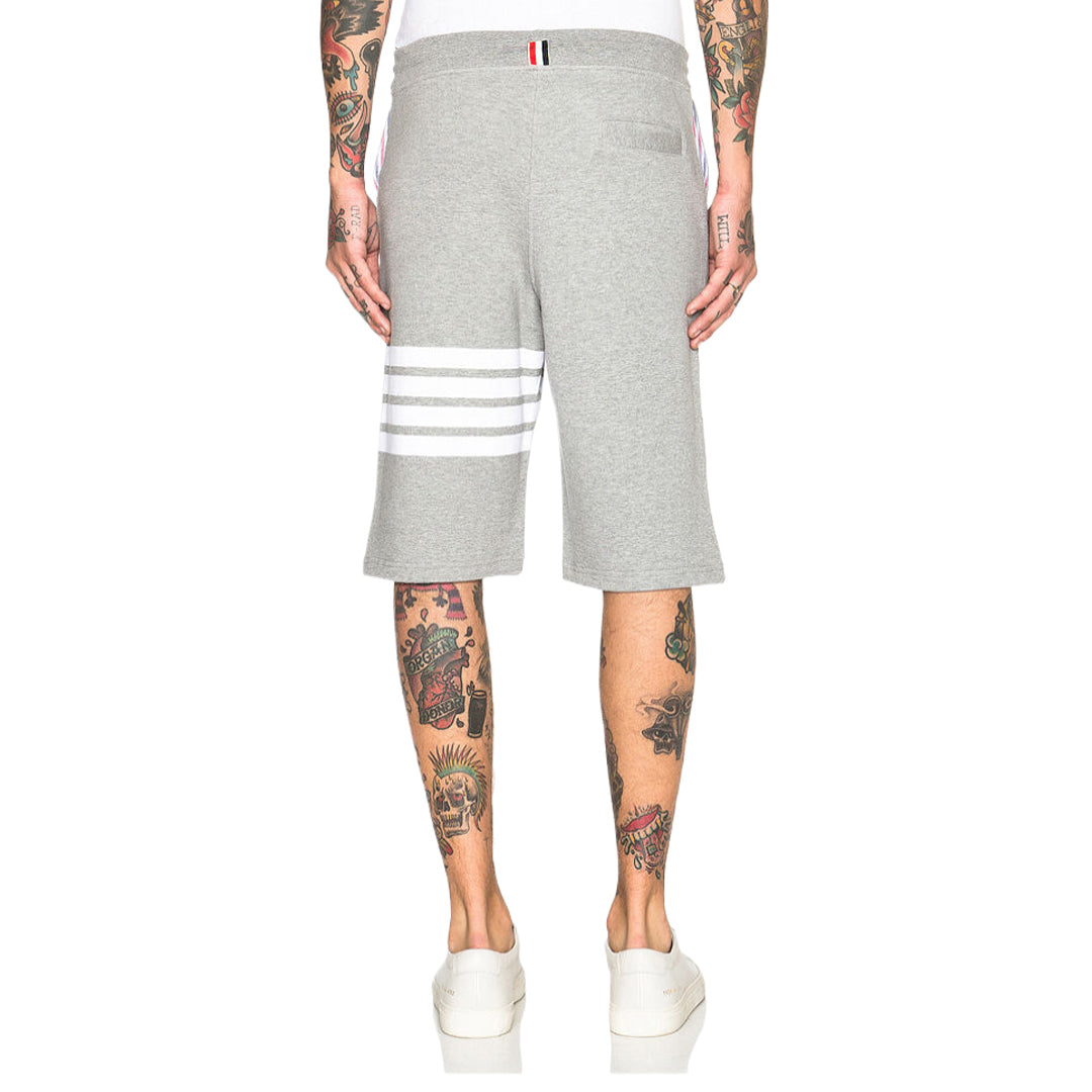 Thom BrowneMen's Sports Shorts - 100% Cotton Made in Japan with 4-Bar Detail