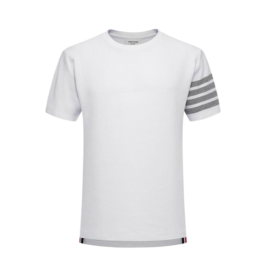 Thom BrowneClassic Solid Color T-Shirt - Premium Cotton Tee