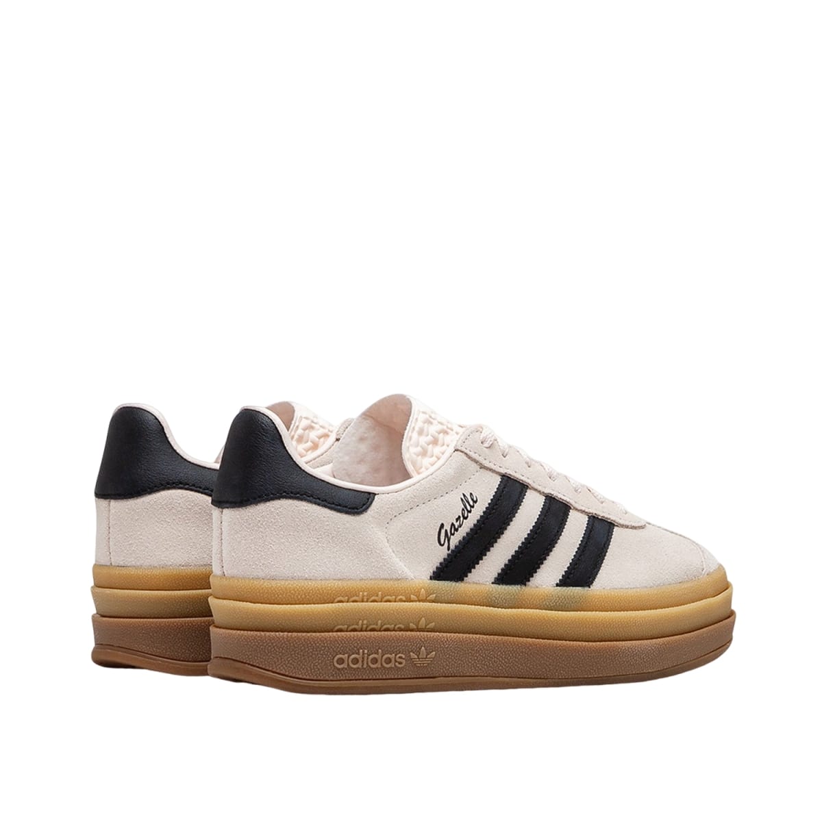 Womens adidas Gazelle Bold Wonder Quartz Black Gum IE0429 - Image 4
