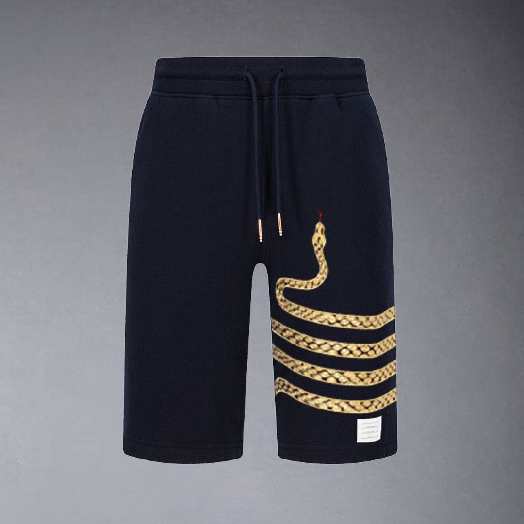 Thom BrowneMen's Casual Shorts - 100% Cotton Made in Japan with 4-Bar Detail