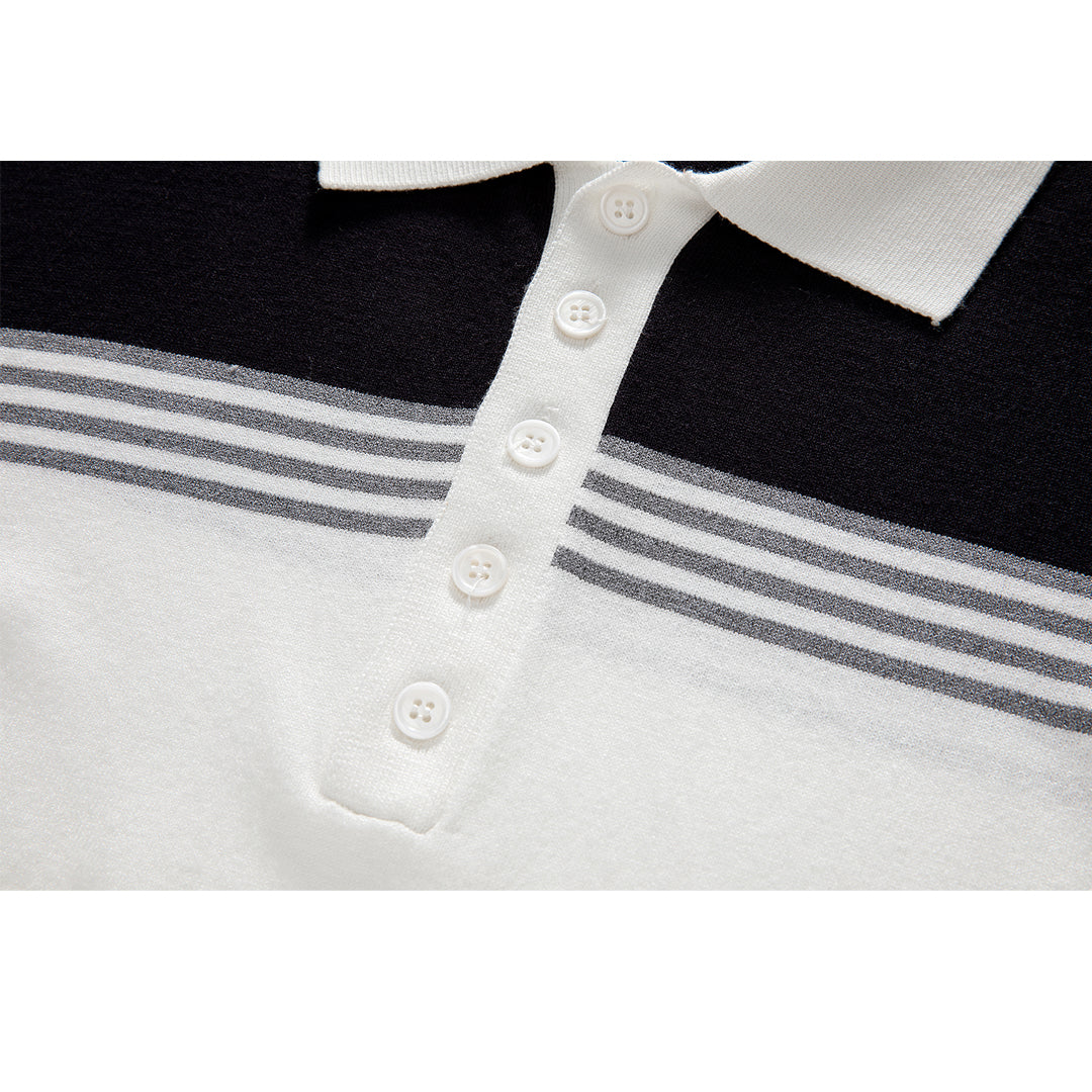 Thom BrowneGrey POLO Shirt