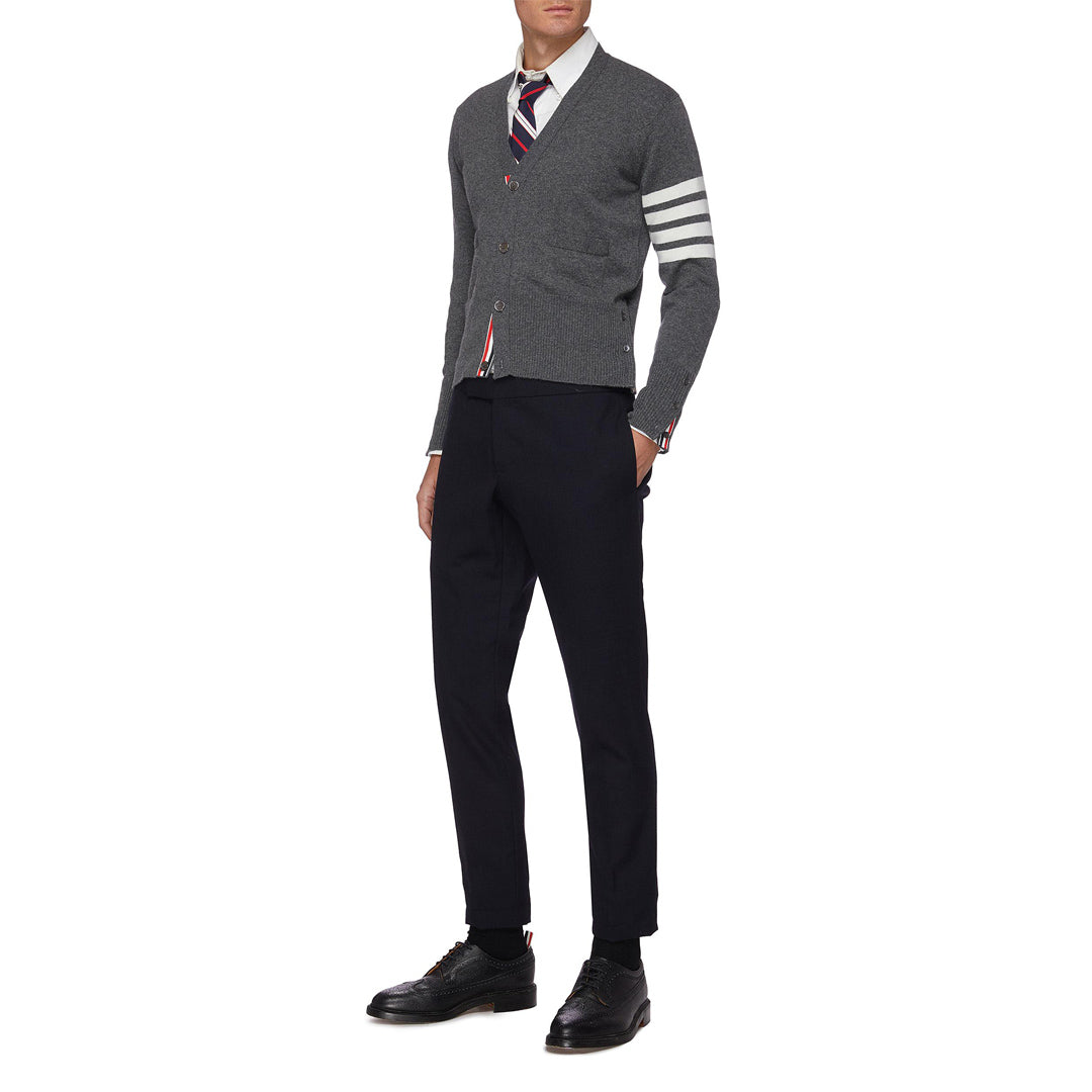 Thom BrowneV-Neck Knitted Cardigan