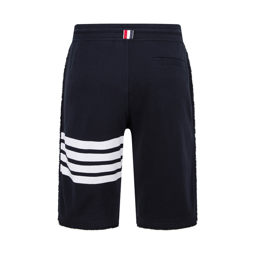 Thom BrowneMen's Sports Shorts - 100% Cotton Made in Japan with 4-Bar Detail