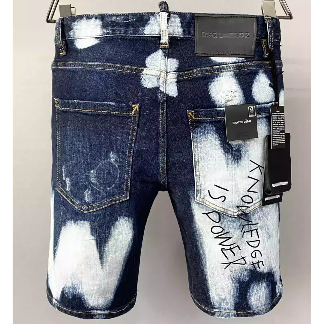 DSQ2 Short Jeans Ripped