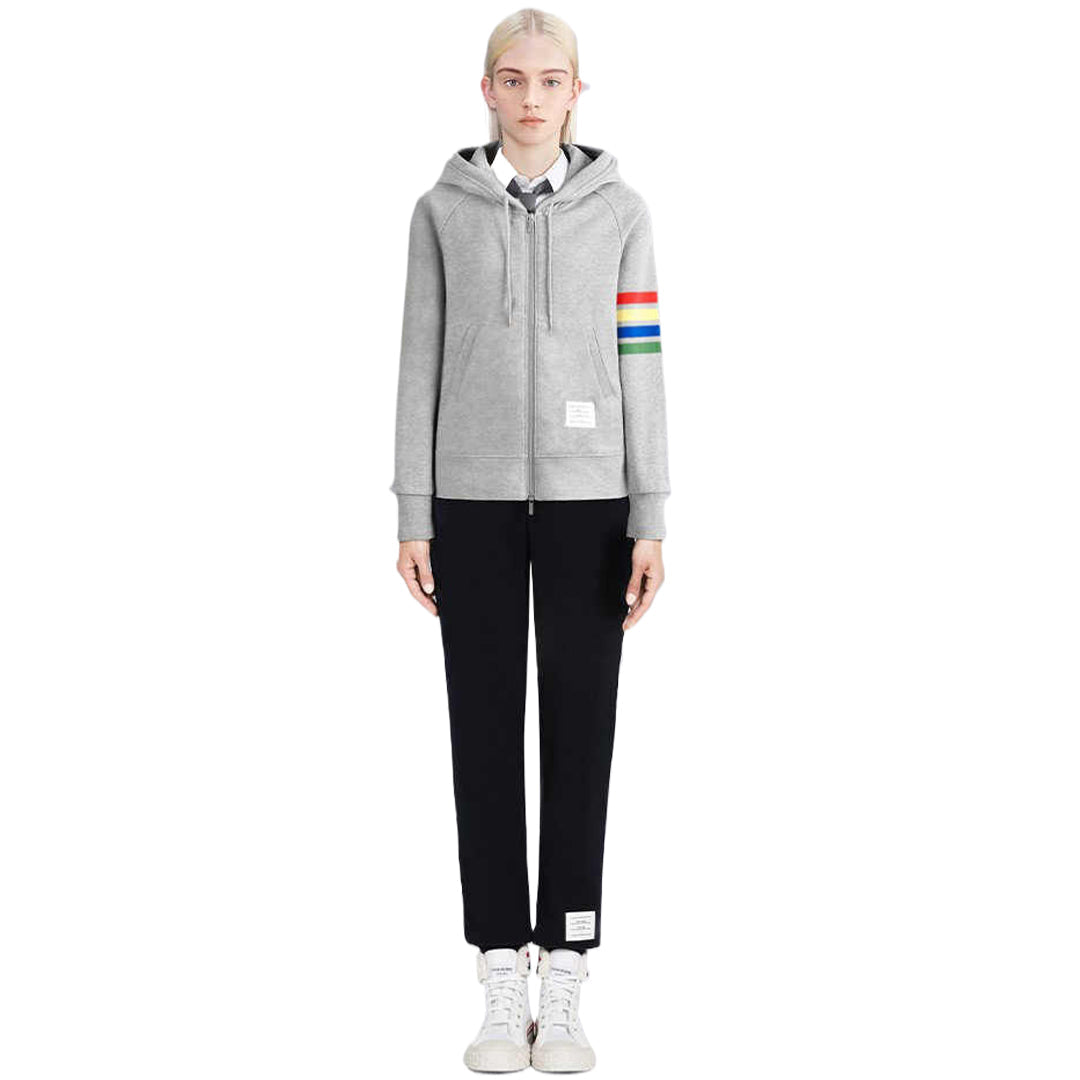 Rainbow Stripes Hoodie