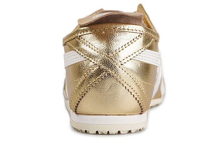 Onitsuka Tiger Mexico 66 Gold Sneakers - Image 3