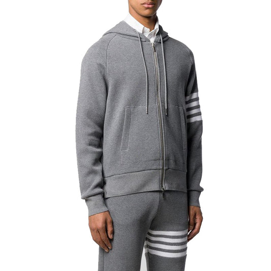 Thom BrowneMatching Couple Hoodie - Unisex Zip-Up Sweatshirt