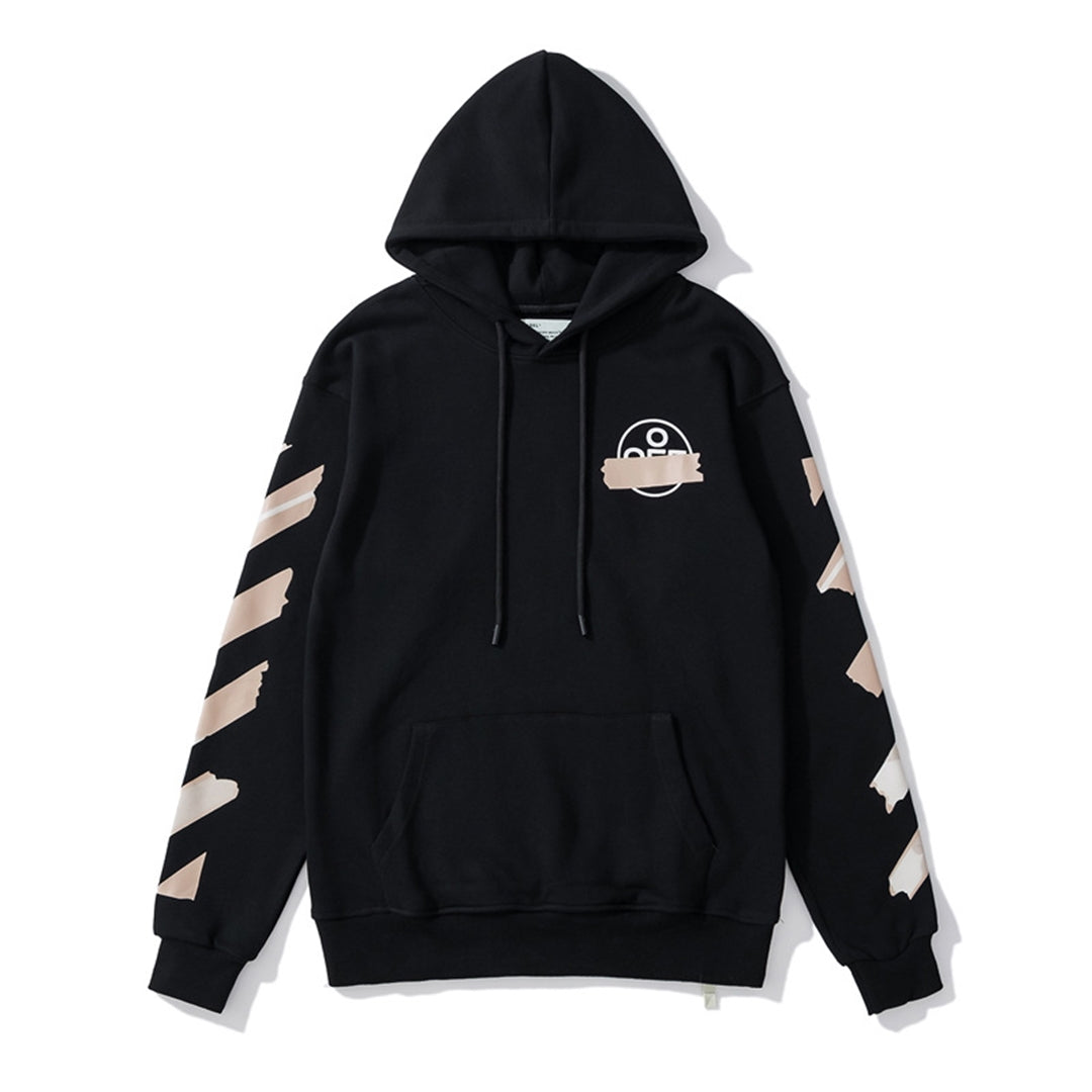 OFF-WHITELogo Print Oversized Hoodie – 100% Cotton
