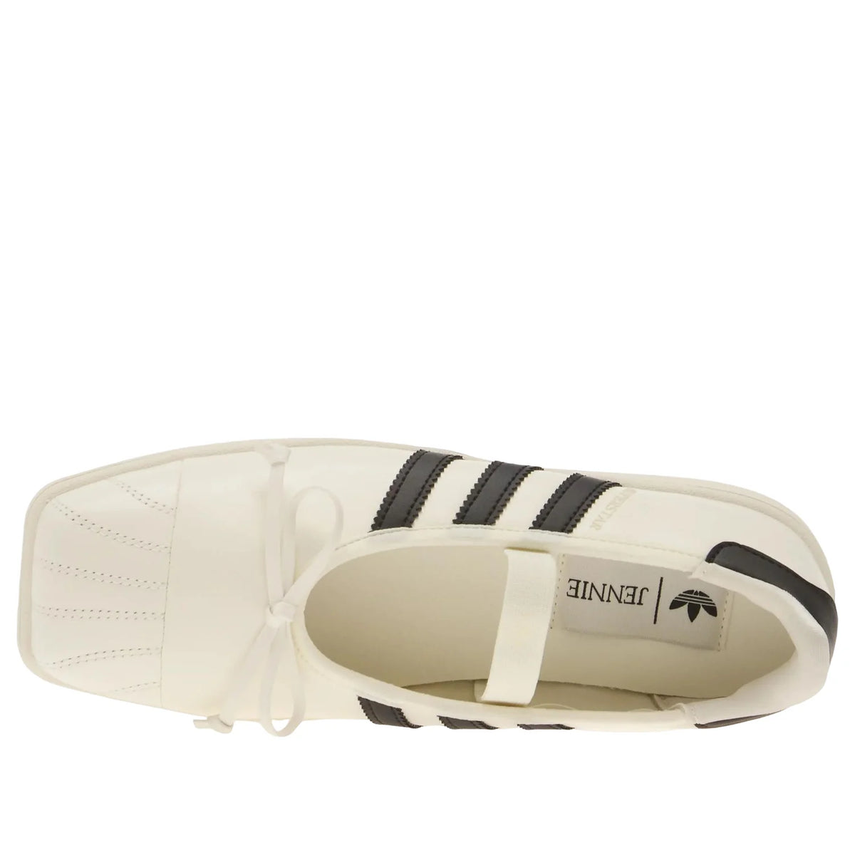 (WMNS) adidas × Jennie Superstar Square Ballet 'White Black' LB3786
