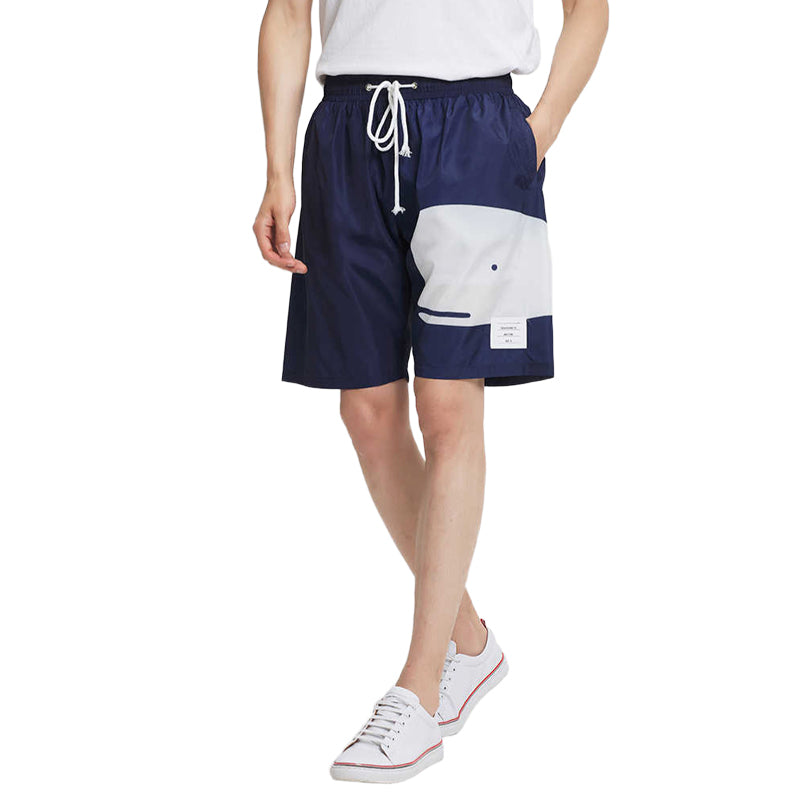 Thom BrowneMen's Beach Shorts - Signature Grosgrain Loop Tab