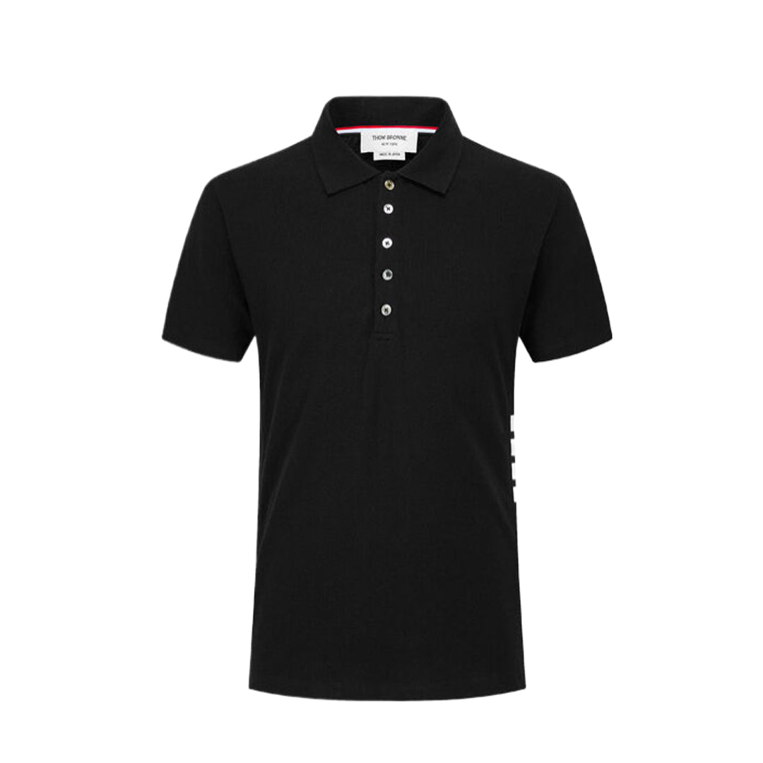 Thom BrowneCotton POLO Shirt