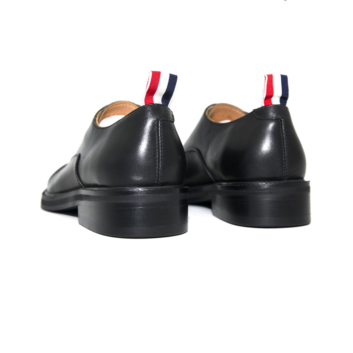 Thom BrowneMen's Premium Business Leather Shoes with Grosgrain Buckle - Timeless Quality