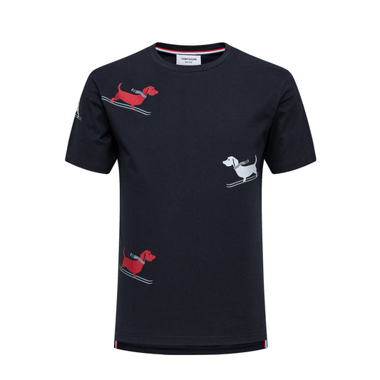 Puppy Print T-Shirt - Cute Dog Graphic Tee
