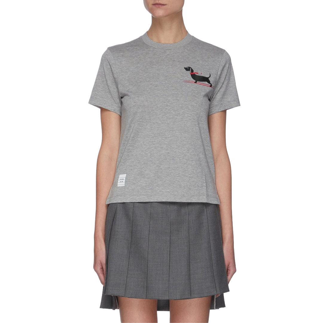 Thom BrowneSki Dog Print T-shirt