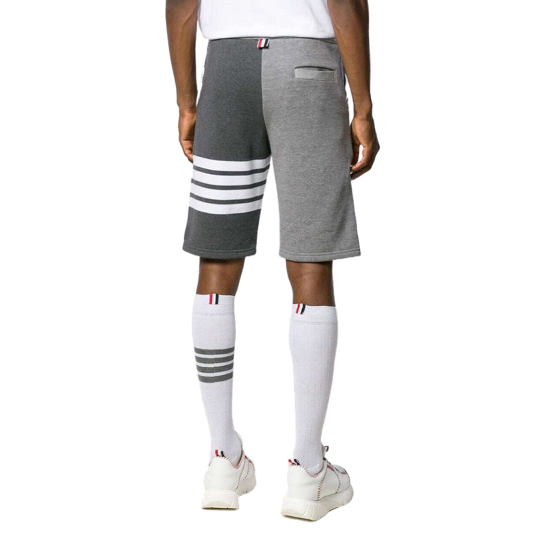 Thom BrowneMen's Sports Shorts - 100% Cotton Made in Japan with 4-Bar Detail