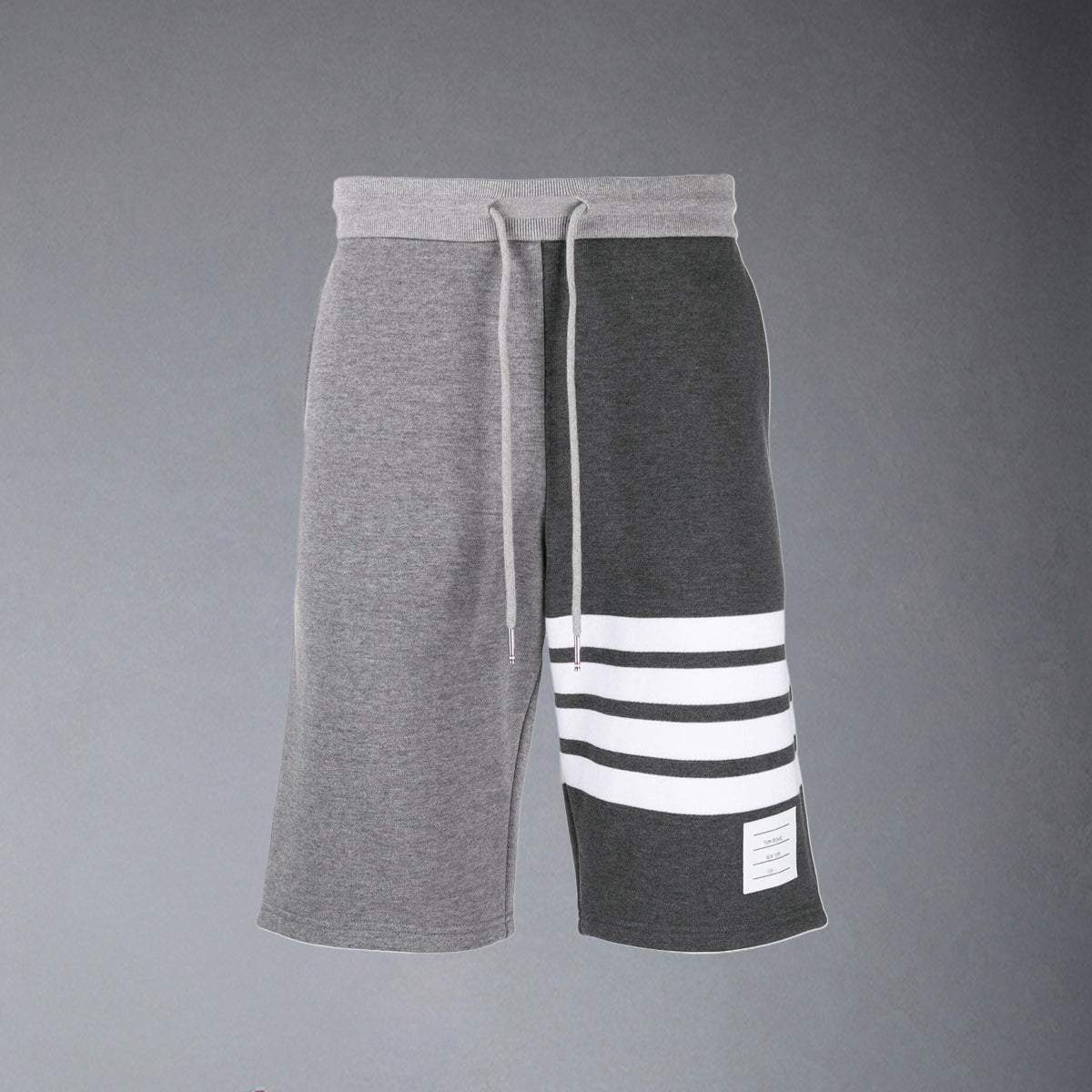 Thom BrowneMen's Sports Shorts - 100% Cotton Made in Japan with 4-Bar Detail