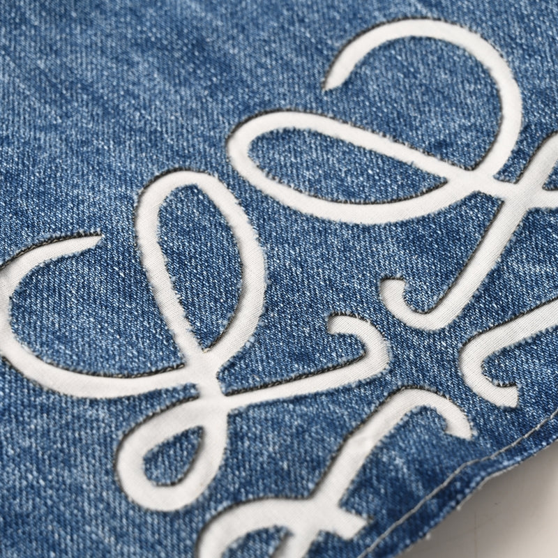 LOEWE Short-Sleeve Denim Shirt