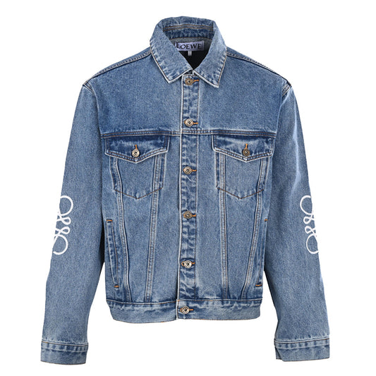 LOEWE Embroidered Denim Jacket