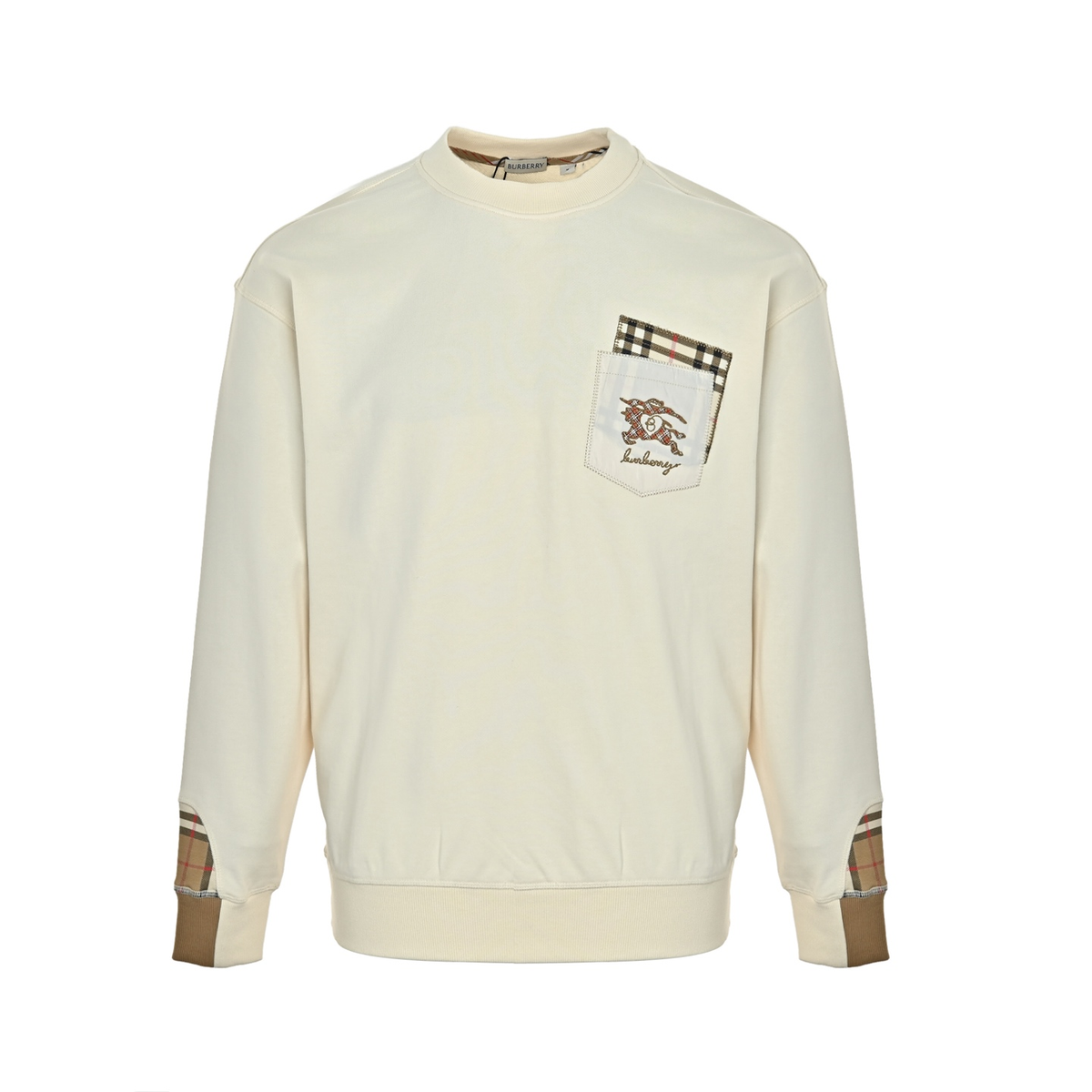 Burberry Embroidered Crewneck Sweatshirt