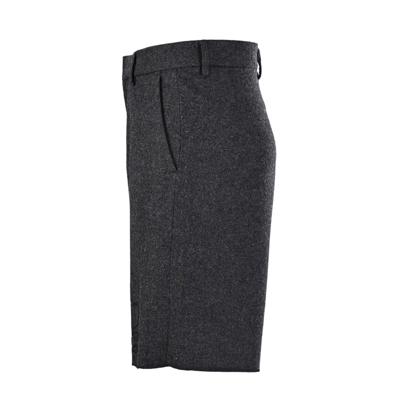 LOEWE Semi-Embroidered Flannel Shorts