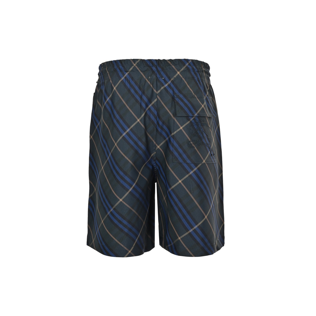 Burberry Diagonal Plaid Shorts