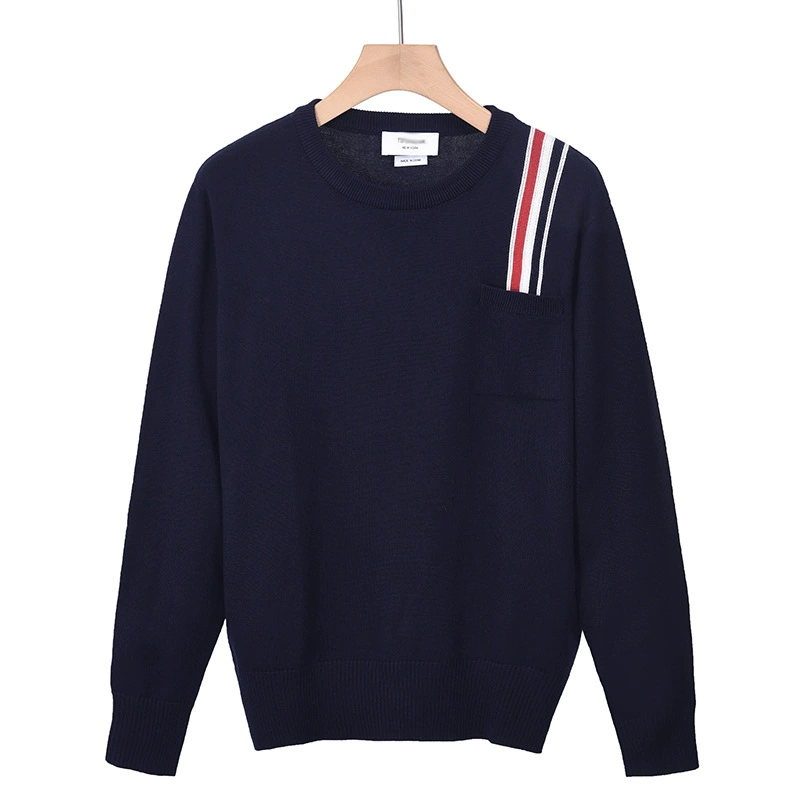 Thom BrowneClassic V-Neck Knitted Cardigan Sweater