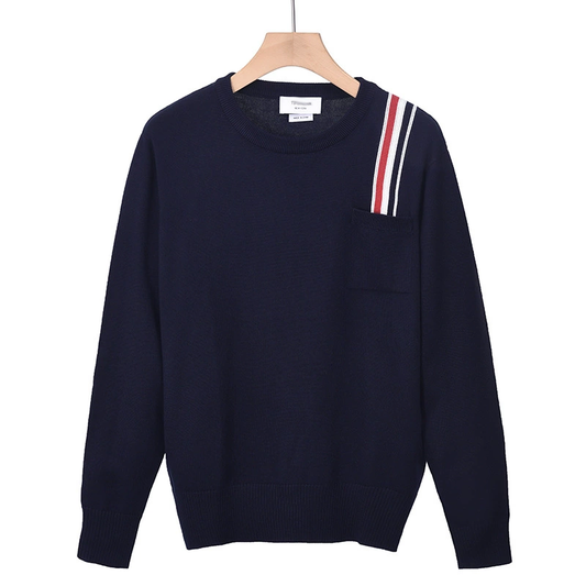 Thom BrowneClassic V-Neck Knitted Cardigan Sweater