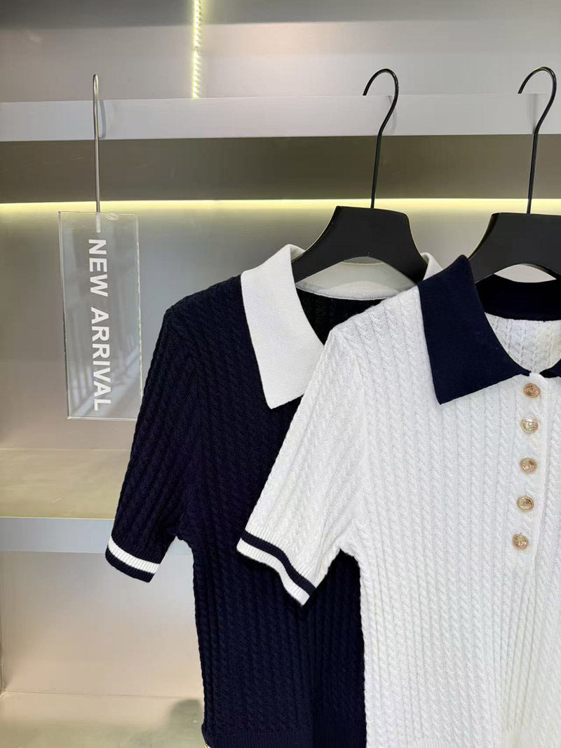 Thom Browne New Knitted T-Shirt