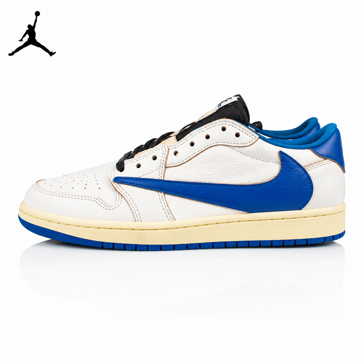 Air Jordan 1 Low OG Travis Scott "Reverse Mocha" (White/Blue) DM7866-104