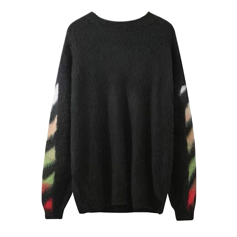 OFF-Whlte Intarsia Knit Sweater#16