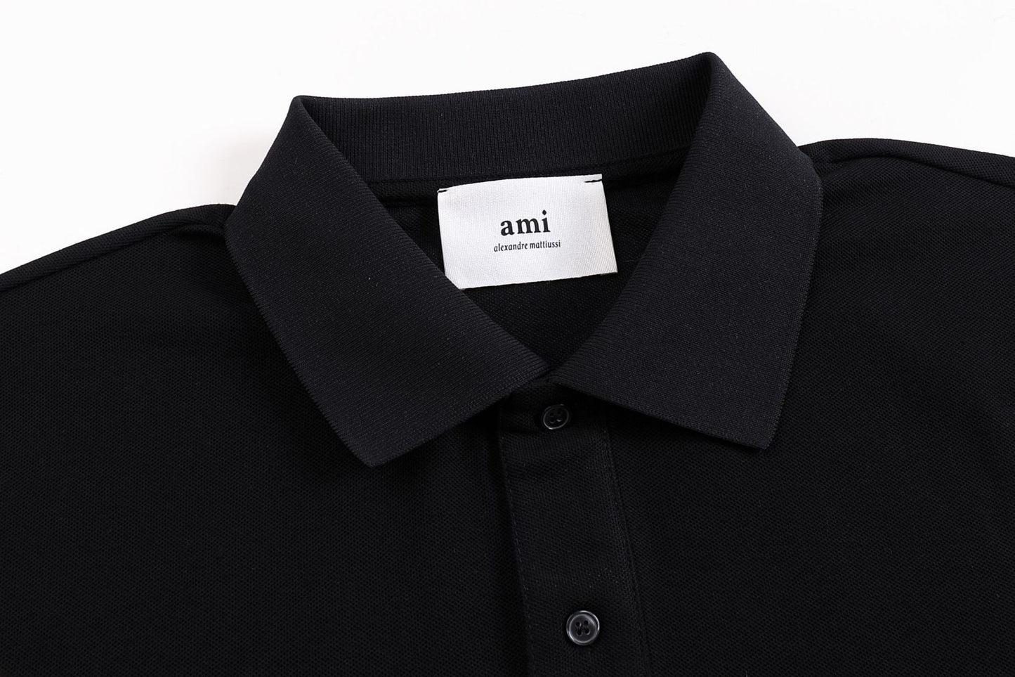 AMI PARIS Red Heart Casual Polo Shirt