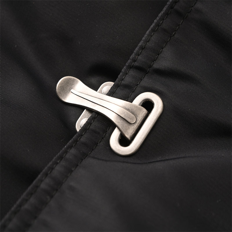 LOEWE Hook-Fastening Pilot Cotton Jacket