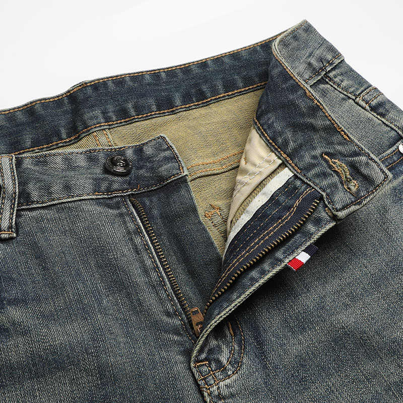 Thom BrowneMen's Embroidery Jeans - 100% Cotton with Signature Grosgrain Loop Tab