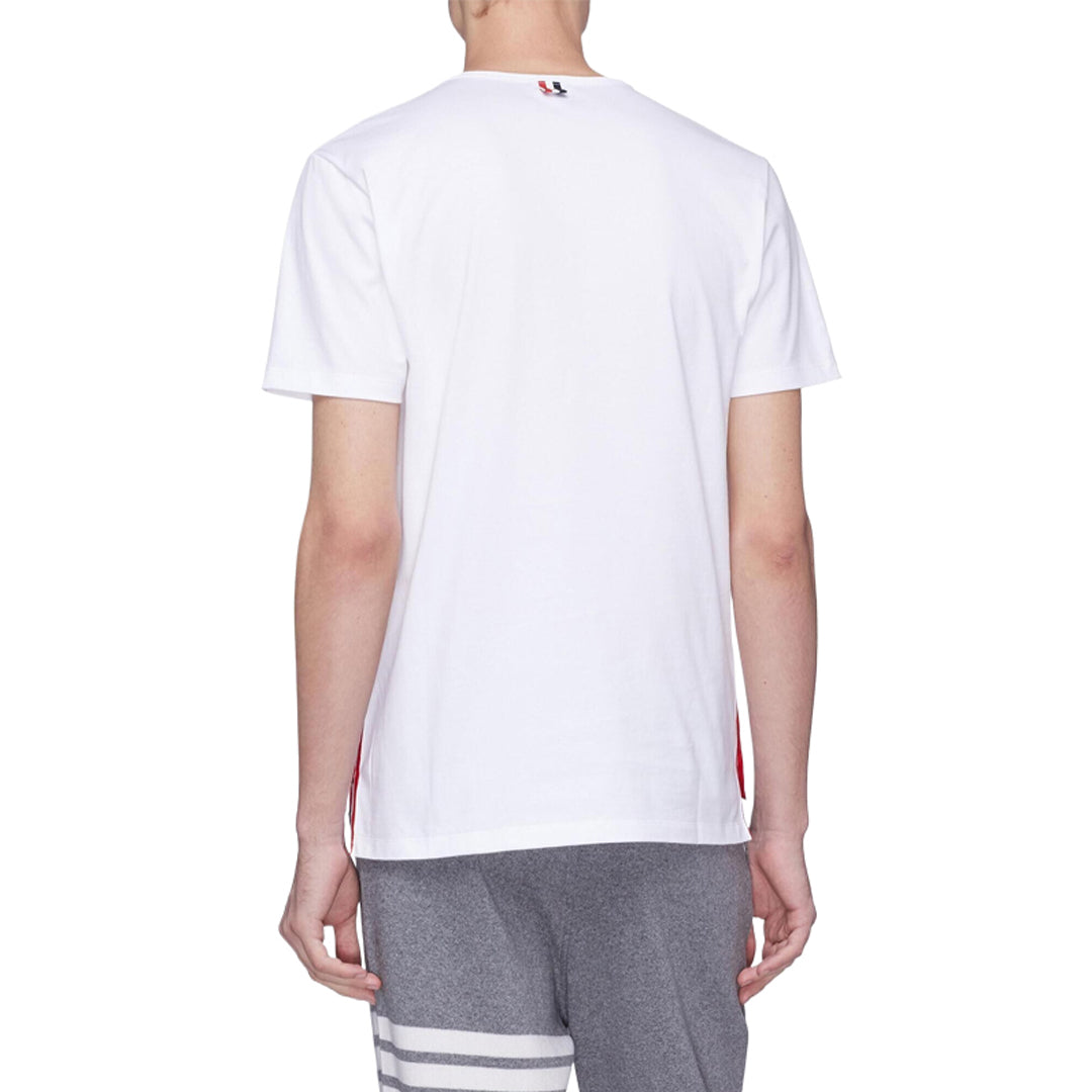 Thom BrowneAnchor Embroidery  T-shirt