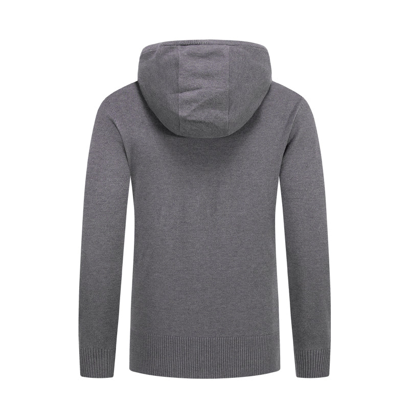 Thom Browne Knitted Zip-Up Hoodie