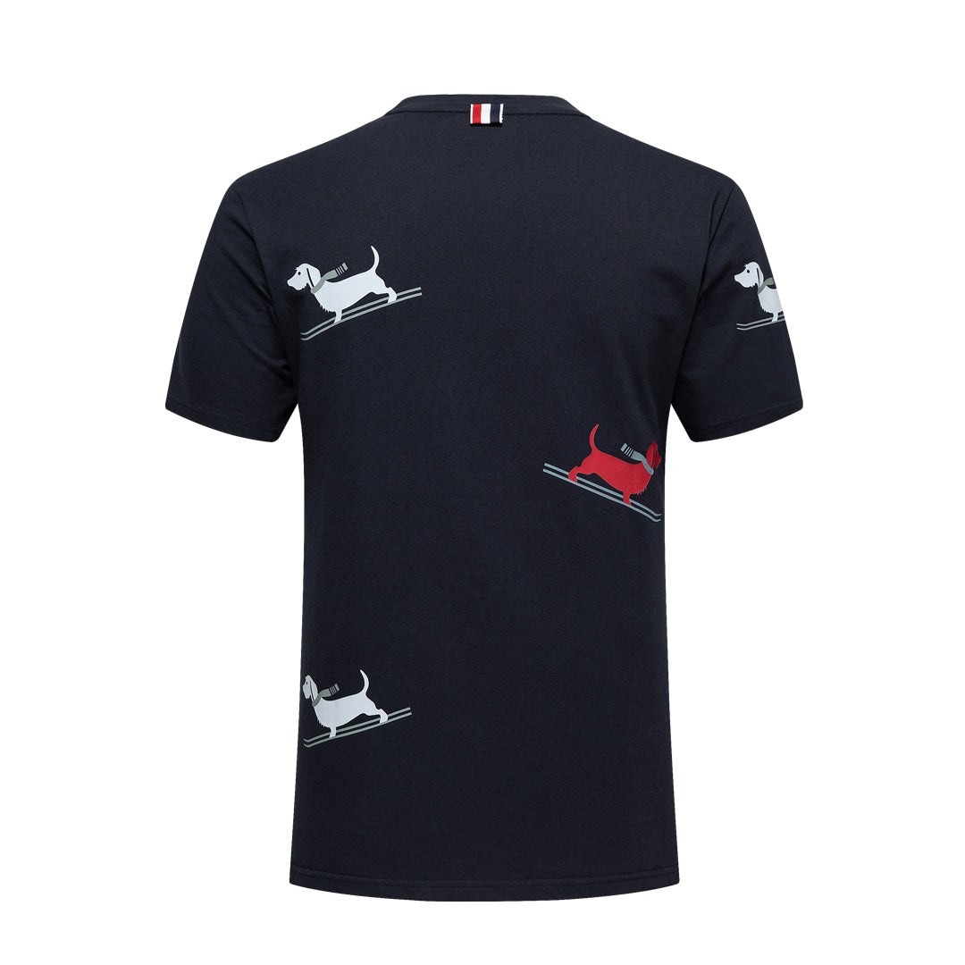 Puppy Print T-Shirt - Cute Dog Graphic Tee