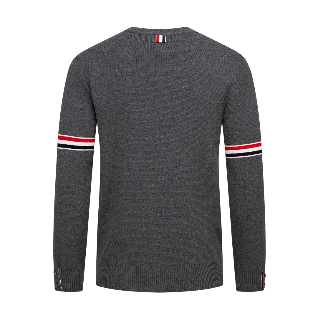 Thom BrowneMerino Wool Crew Neck Pullover