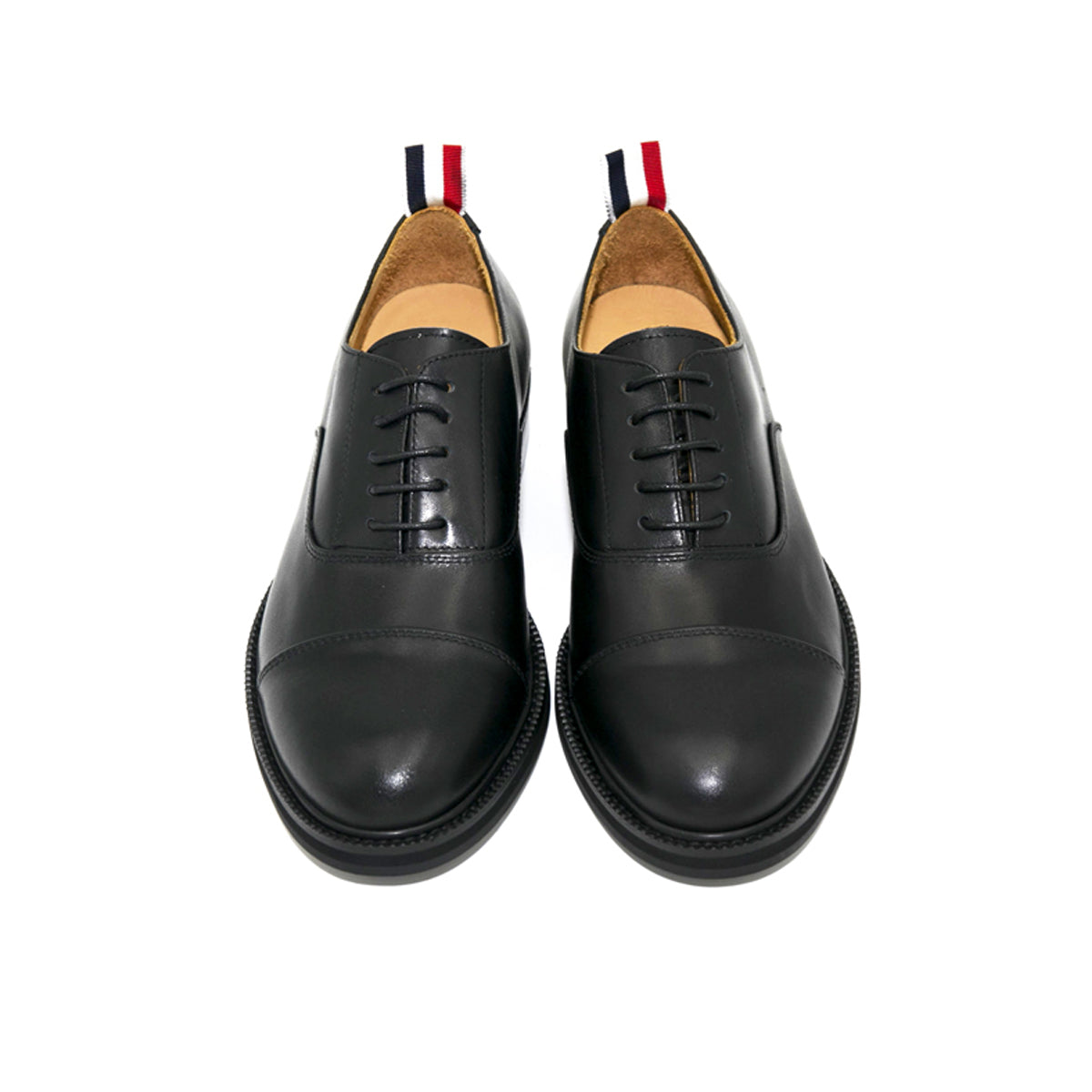 Thom BrowneMen's Premium Business Leather Shoes with Grosgrain Buckle - Timeless Quality