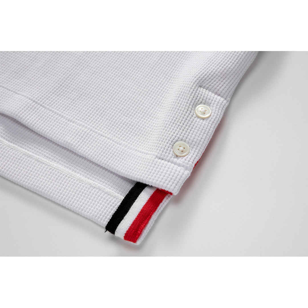 Thom BrowneClassic Solid Color T-Shirt - Premium Cotton Tee