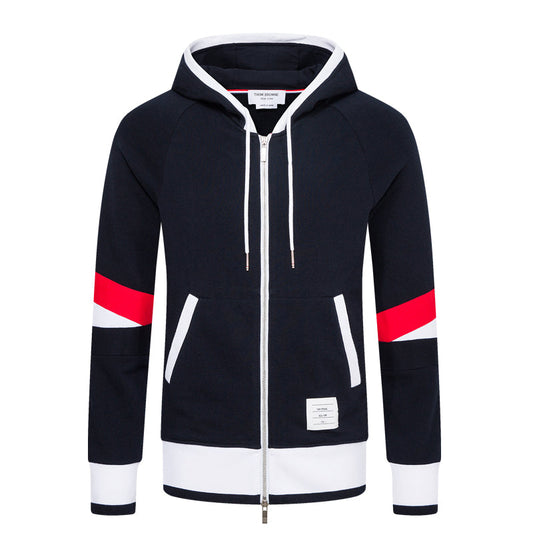 Couple Hoodie with 2-Way Zip and Drawstring Hood