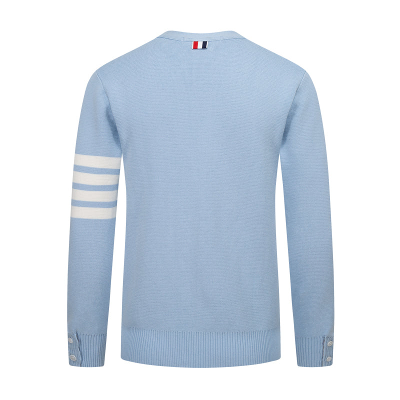Thom BrowneMerino Wool Crew Neck Pullover