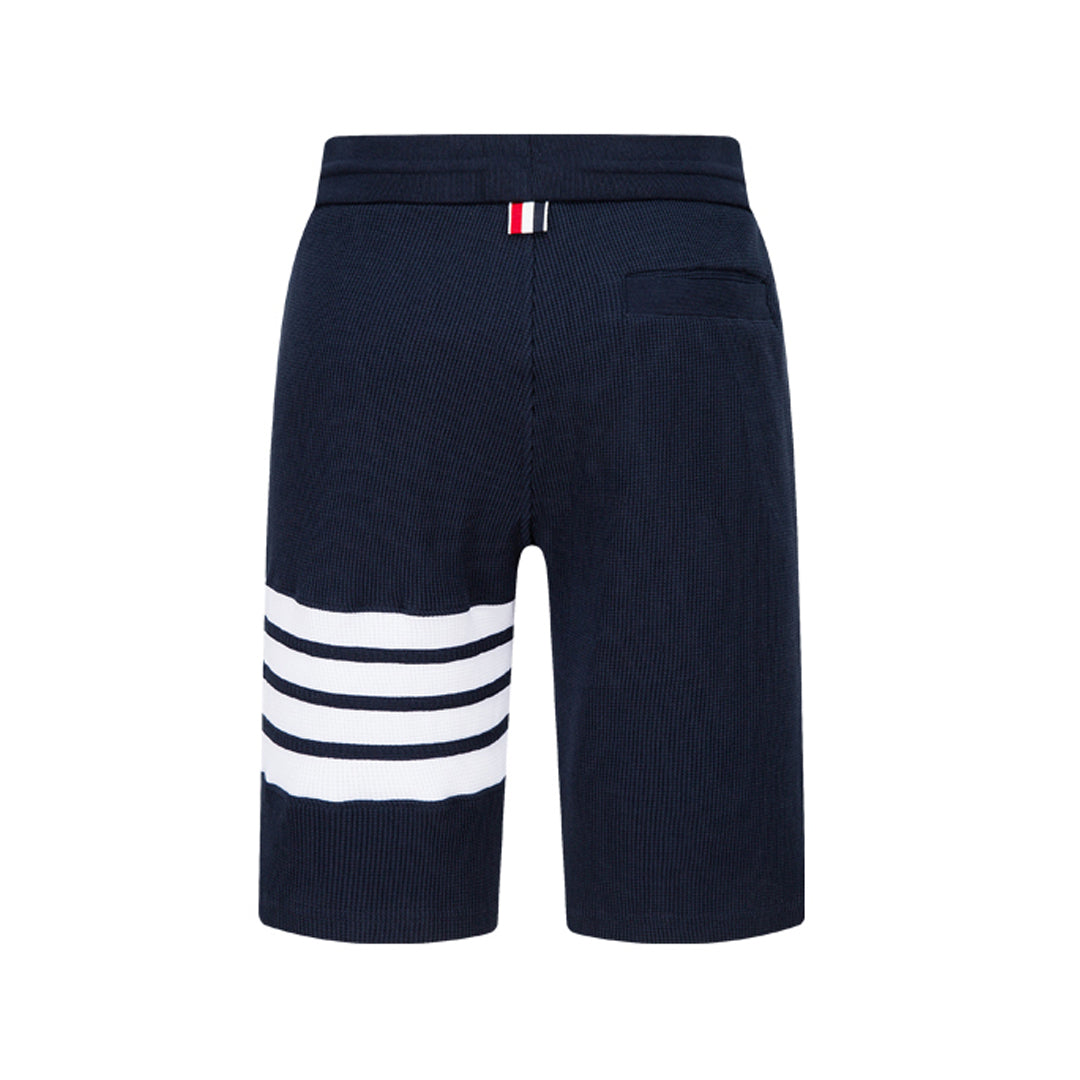 Thom BrowneMen's Sports Shorts - 100% Cotton Made in Japan with 4-Bar Detail