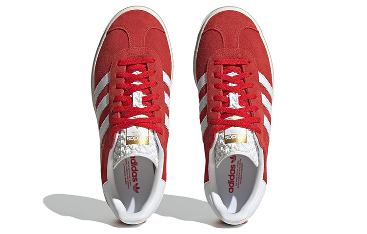 Womens adidas Gazelle Bold Red ID6990 - Image 5