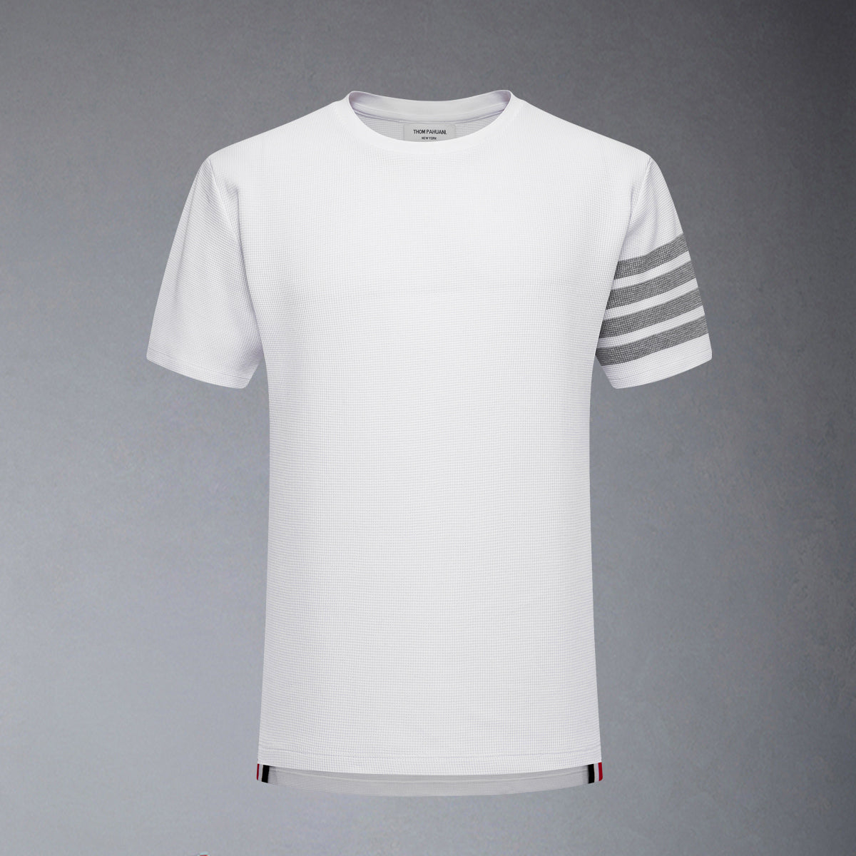 Thom BrowneClassic Solid Color T-Shirt - Premium Cotton Tee