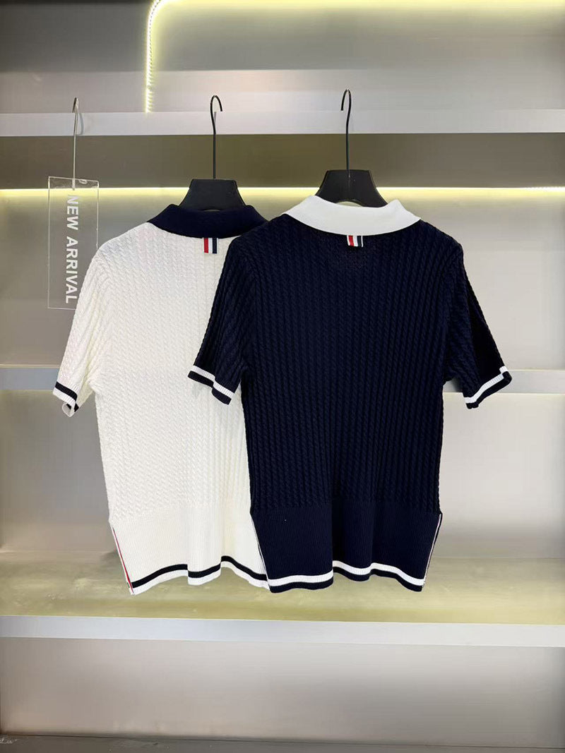 Thom Browne New Knitted T-Shirt
