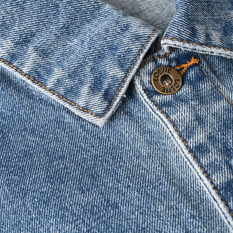 LOEWE Embroidered Denim Jacket